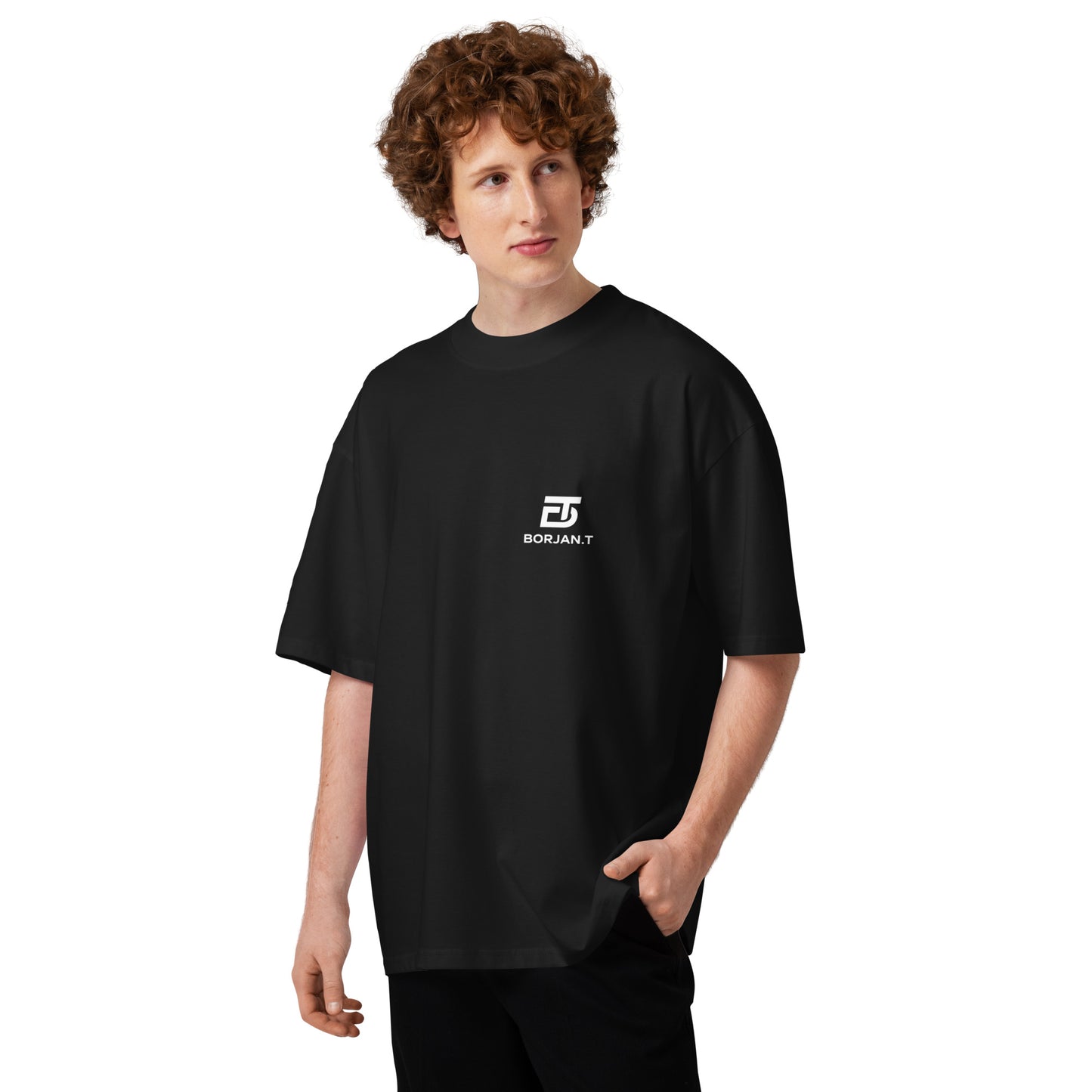 BORJAN.T Oversized Street Tee - Dark (Men)