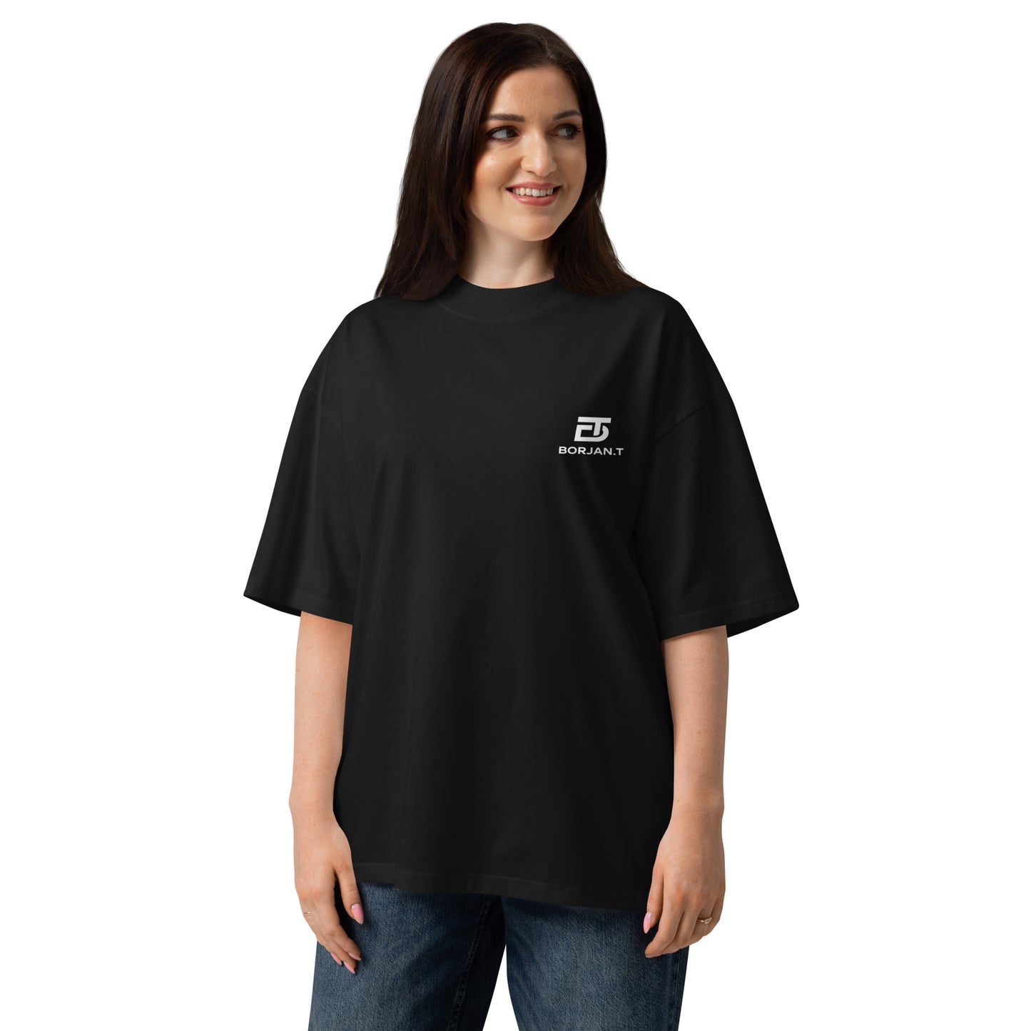 BORJAN.T Oversized Street Tee - Dark (Women)