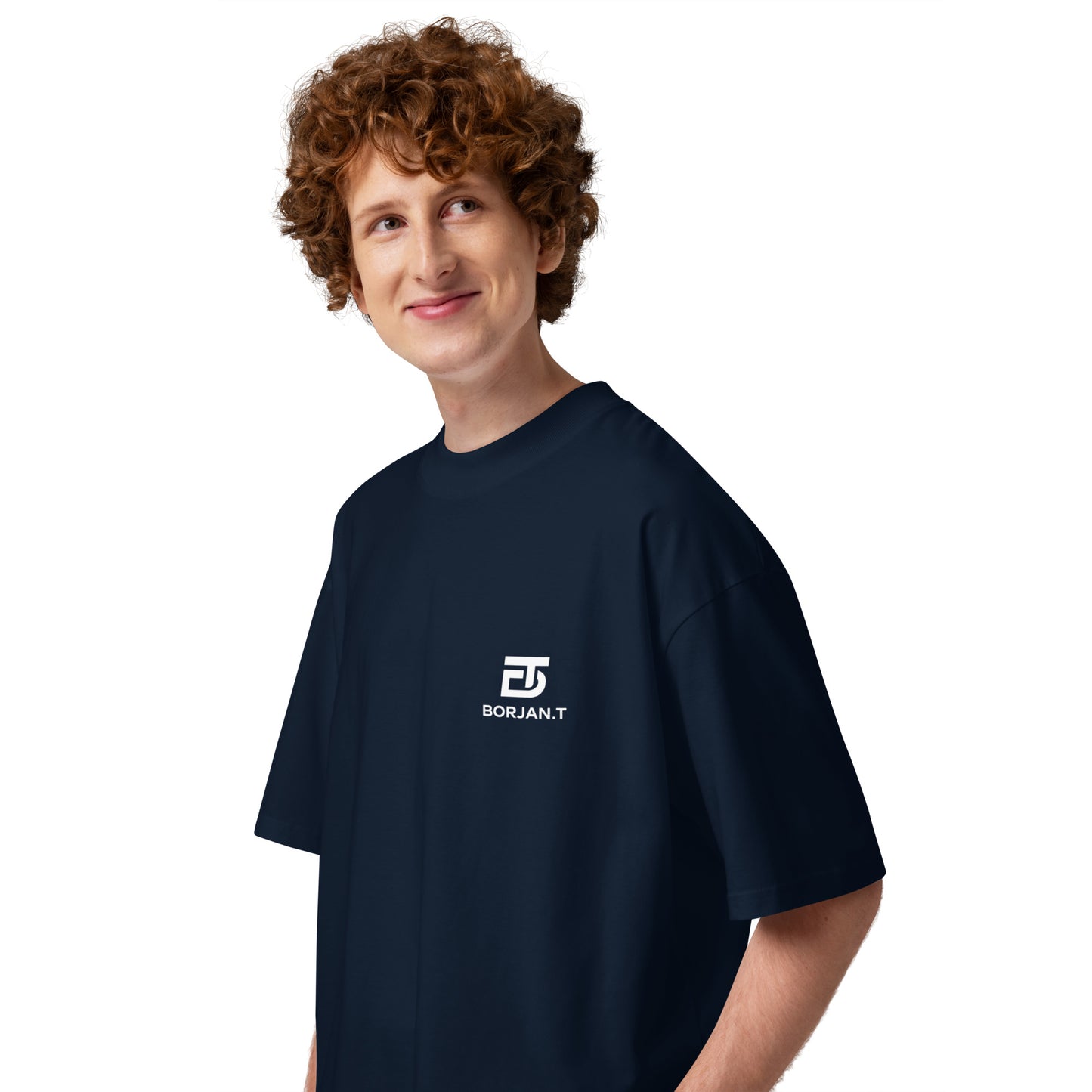 BORJAN.T Oversized Street Tee - Dark (Men)